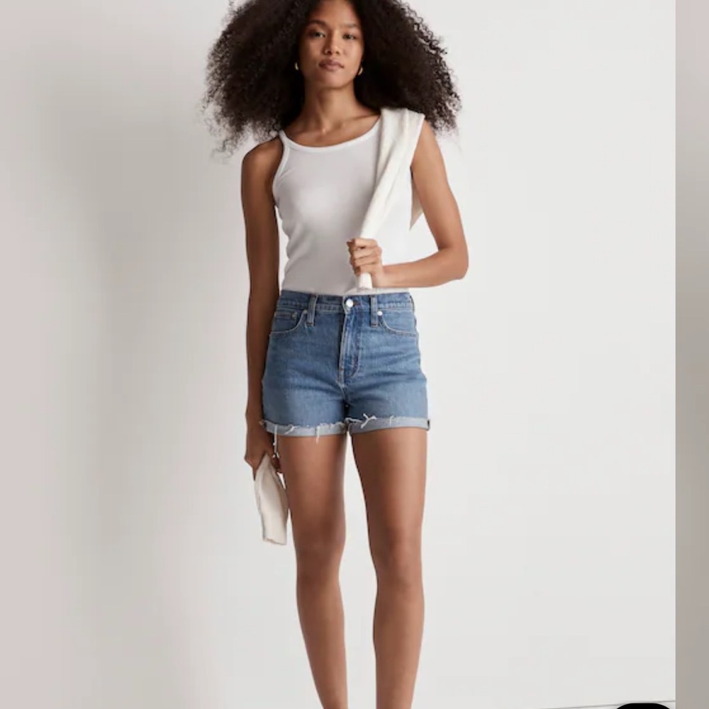 Madewell High-Rise Denim Shorts size 32 Like New!